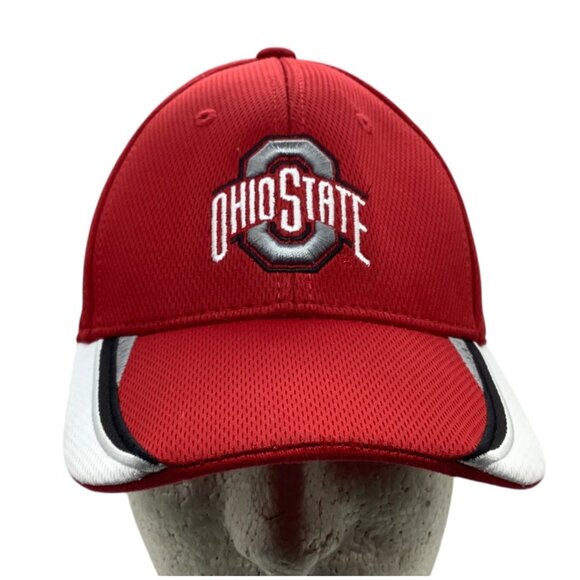 Ohio State Buckeyes Red Adjustable Baseball Cap Fan Fanatics Sports Adult Hat - Picture 1 of 6